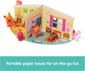 Sago Mini, Figurine Pack with 6 Toy Figures and Folding Playhouse, Kids Toys for Boys & Girls Ages 3 and Up
