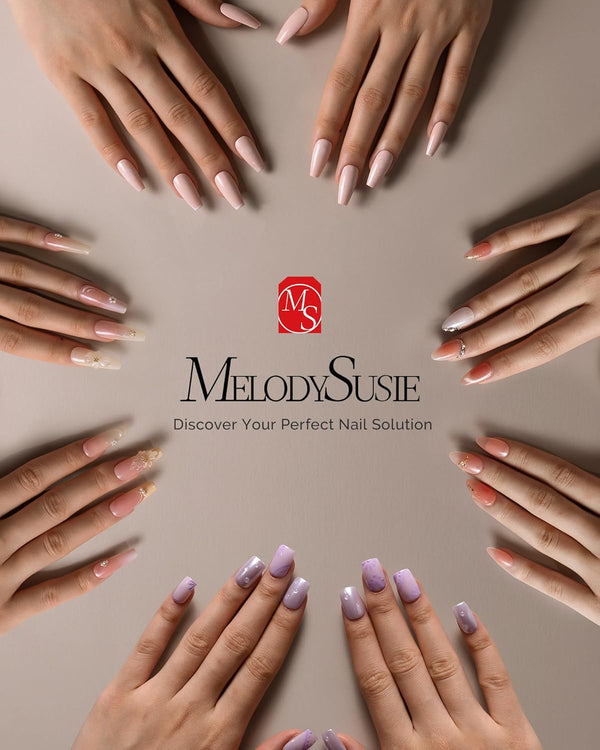 MelodySusie Compact Advanced UV LED Nail Lamp, P-Plus30F Nail Dryer with 3 Timers & Smart Sensor Cures All Gels, Especially Rhinestone Glue, Solid