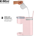 Keurig K-Mini Single Serve K-Cup Pod Coffee Maker, 6 to 12oz Brew size, with Cord Storage, Perfect for Small Spaces, Dusty Rose | Brews 6-12 Oz