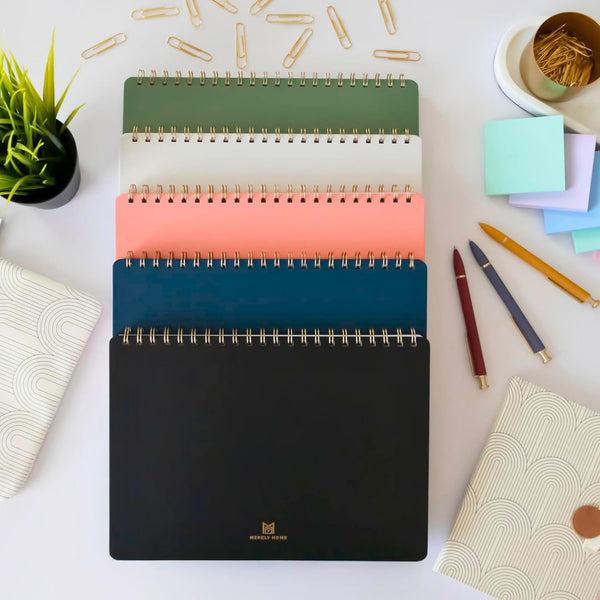Undated Daily Planner | 8.25Ã¢ÂÂ X 11.75Ã¢ÂÂ Work To-Do Notebook | ADHD Academic Organizer | Multi-Layout | Men and Women Planner | College