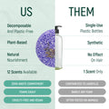 Solid Shampoo Bar And Conditioner Effect Hair Soap â 100% Organic Shampoo Bars For Hair With All Natural Plant Based Essential Oils And Zero Waste