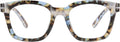 Peepers by Peeperspecs Women'S to the Max Square Blue Light Blocking Reading Glasses