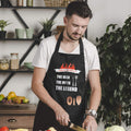 LYLPYHDP Funny Aprons for Men - Adjustable Neck Strap, Waterproof & Oilproof! Perfect for Grilling - Ideal Husband Birthday Gift & Gifts for