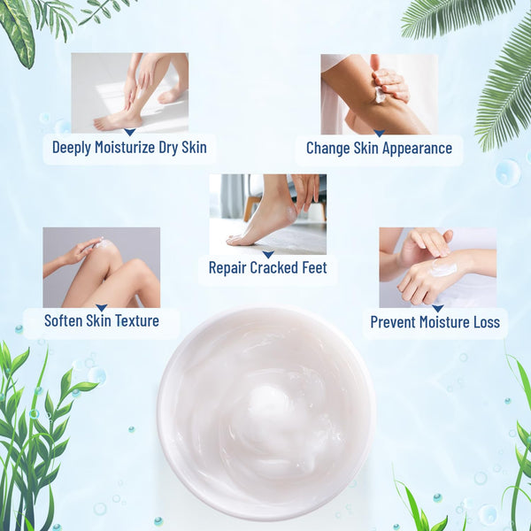 OUKEYA 40 Percent Urea Cream Hand Foot Cream for Dry Cracked Skin 5.29Oz-1P
