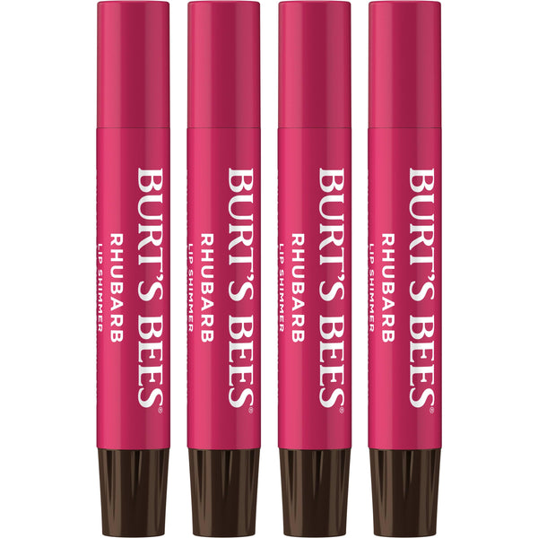Burt's Bees Shimmer Lip Tint Set, Mothers Day Gifts, Tinted Lip Balm Stick, Moisturizing for All Day Hydration with Natural Origin Glowy Pigmented