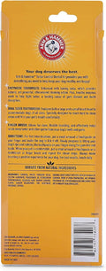 Arm & Hammer for Pets Tartar Control Dog Dental Kit, Enzymatic Toothpaste with Toothbrush and Fingerbrush, Baking Soda Formula Reduces Plaque and