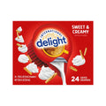 International Delight Coffee Creamer Singles, Sweet & Creamy, Shelf Stable Flavored Creamer, 24 Ct, 16 FL Oz, Pre-Portioned Creamers Sweet &