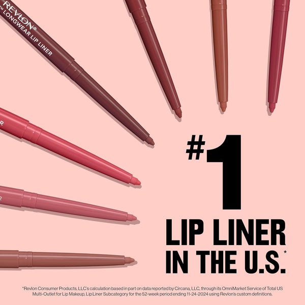 Revlon Colorstay Lip Liner with Built-In Sharpener, Valentine'S Day Makeup Gifts for Women, Longwear Rich Colors, Smooth Application, 670 Wine,