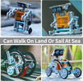 Lucky Doug Solar Power Robot Building Kits Toys for Boys Girls Ages 8-13, STEM Kit Gifts for Kids 8 9 10 11 12 13 Years, DIY Educational Science