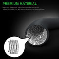 iPower Flexible 3 Inch 8 Feet Aluminum Ducting 4 Layer Protection Dryer Vent Hose for HVAC Heating Cooling Ventilation and Exhaust, 2 Clamps