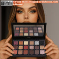 Prism Makeup Matte Eyeshadow Palette Pro 18 Colors Pigmented Shimmer Glitter Eye Shadow Palette, Long Lasting Waterproof Smokey Powder Cosmetics