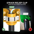 RVGUARD 50 Amp Female Welder NEMA 6-50P Plug Welder Replacement, ETL Listed 6-50HP