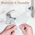 Silicone Door Stoppers for Wall, 6PCS Self-Adhesive Door Bumpers for Walls, Door Pads to Prevent Slamming - Clear & Round