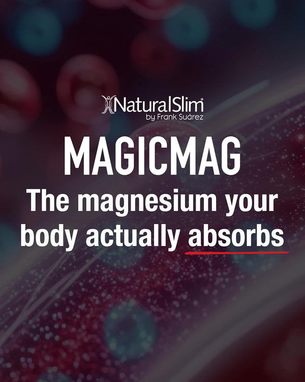 NaturalSlim MagicMag Magnesium Citrate Powder for Stress, Constipation, Muscle & Heart Health, Better Rest & Digestive Support, Magnesium