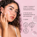 grace & stella Award Winning Hyaluronic Acid Serum (50ml/1.7 fl oz) Hydrating Hyaluronic Acid Serum for Face - Acido Hialuronico for Women -