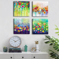dgbtcart Succulent Plants Bathroom Decor Wall Art, Green Cactus Pictures Canvas Print, Botanical Paintings for Bedroom Living room Office