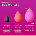 Beautyblender Original Pink Makeup Sponge | Super-Soft Blending Foam for Foundations, Powders and Creams | Reusable & Washable, Vegan &