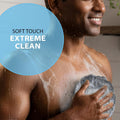SHOWER BOUQUET Loofah-Charcoal Bath-Sponge-4-Pack Extra-Large 75g Soft Mesh | Black Luffa Loufa Loofa Puff Set / Exfoliating Body Scrubber Lufas