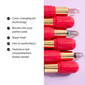 Winky Lux Flower Balm, Ph Lip Balm, Color Changing Lipstick and Tinted Lip Balm Stain, Vegan & Cruelty Free, Hydrate & Plump, Sheer Pink Lipstick,