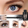 4D Fiber Eyelash Mascara, Natural Waterproof Lasting Lash Mascara Black Volume, Lengthening Thickening Softer Fuller Lashes Amplify Eyelash Primer