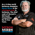 Myron Mixon BBQ Rub | Hickory Salt | Champion Pitmaster Recipe | Gluten-Free BBQ Seasoning, MSG-Free, USA Made | 16 Oz Hickory Salt 16 Ounce (Pack