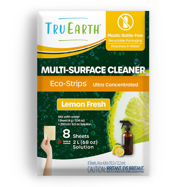 Tru Earth Multi-Surface Cleaner Eco-Strips | All Purpose Cleaner Concentrate for