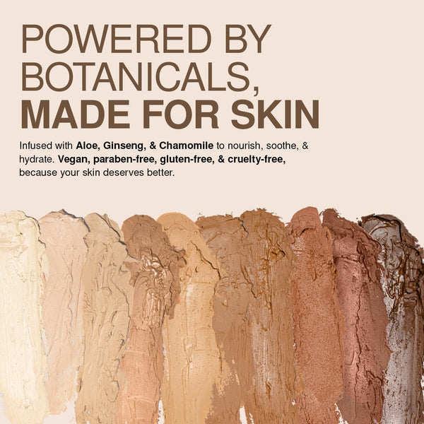 Palladio BUILD + BLEND Foundation Stick, Contour Stick for Face, Professional Makeup for Perfect Look, 0.25 Ounce (Mocha)