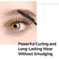 Waterproof Volumizing Black Mascara, Long-Lasting Lash Fixation with Peptide Care, Smudge-Proof, Lengthening Formula for Fuller, Bolder Eyelashes.