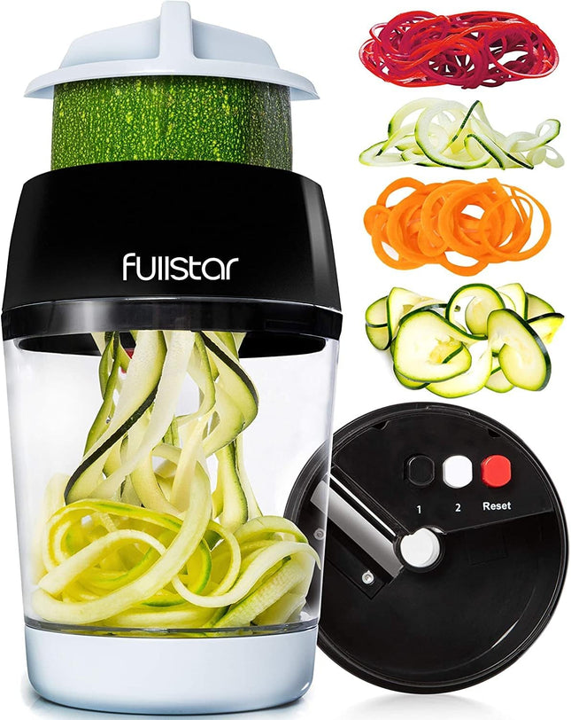 Fullstar Mandoline Slicer Spiralizer & Vegetable Slicer, Zucchini Noodle Maker, 
