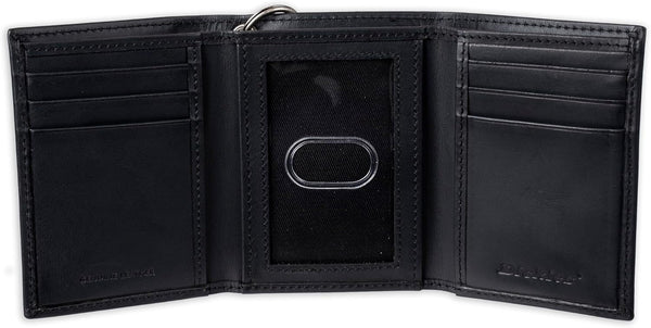 Dickies Men's Trifold Chain Wallet One Size Dark Black