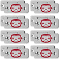RUBY Monkey Magnets AS-SEEN-ON-TV, Cabinet and Drawer Magnet Sets, Fast and Easy Installation, Just Peel & Stick, Slim Design Fits Virtually