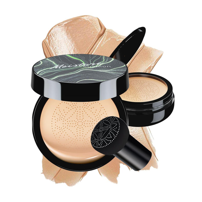 OETUIOW Mushroom Head Air Cushion CC Cream - BB Cream Face Makeup Foundation for
