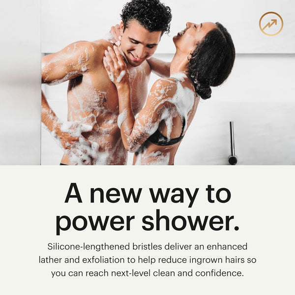 MANSCAPED® The Body Buffer Premium Silicone Cleansing Scrubber Body Buffer 1.0