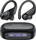 Occiam Wireless Earbuds Bluetooth Headphones Ear Buds 96Hrs Playback Sport Over-Ear Waterproof Wireless Headphones Earphones with Earhooks ENC