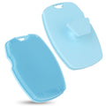 Canroom Zinc Infused Silicone Body Scrubber, Quick-Dry Bath Brush Azure