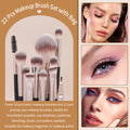 MAGEFY Makeup Brushes, 22 Pcs Professional Premium Synthetic Makeup Brush Set with Case, Foundation Eyeshadow Brush Travel Make up Brushes Set