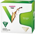 Hario V60 Paper Coffee Filter, Size 01, Natural, 100ct Box Size 01 100ct Boxed Natural