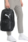 PUMA Contender Backpack, Rose Gold Cheetah, One Size