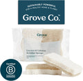 Grove Co. Coconut Scrubber Sponges, 6 Count, Dual Sided, Non-Scratch | 100% Plant-Based Cellulose; Super Absorbent; Removes Tough Messes; Easy to