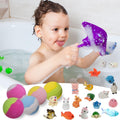 Bath Bombs for Kids with Toys Inside for Girls Boys - 30 Pack Bath Bombs Gift Set with Surprise, Kids Safe Bubble Bath Fizzy Balls Halloween