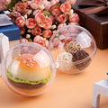 20Pcs Clear Fillable Ornaments Ball, AGM DIY Plastic Christmas Tree Hanging Ornaments Ball, 3.94'' Decoration Art Crafts for New Years Present,
