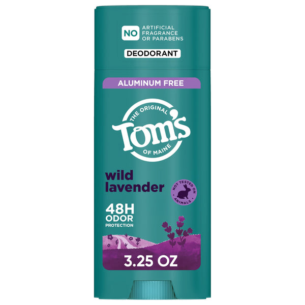 TomÃ¢ÂÂS of Maine Wild Lavender Natural Deodorant for Women and Men, Aluminum Free, 3.25 Oz
