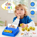 HahaGift Educational Toys for 3-5 Year Old Boy Girl Gifts, Matching Letter Learning Games Activities, Ideal Christmas Birthday Gift for Toddler