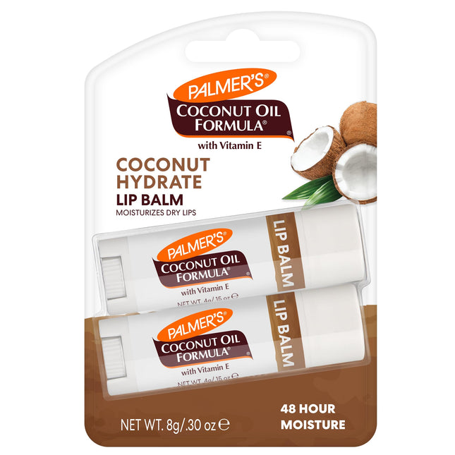 Palmer's Coconut Oil Formula Lip Balm Duo with Vitamin E (Pack of 2) 2 Count (Pa