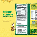 Honees Honey Menthol Cough Drops - 20-Piece, Single Pack Honey-Filled Lozenges | Temporary Relief from Cough | Soothes Sore Throat | All Natural