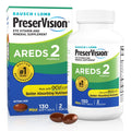 Preservision AREDS 2 Eye Vitamin & Mineral Supplement with Ocusorb, with Lutein & Zeaxanthin from Bausch + Lomb, 130 Soft Gels (Minigels)