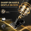Risina Body Trimmer for Men, 2-in-1 Groin & Body Hair Trimmer, IPX7 Waterproof Electric Razor, Ball & Pubic Hair Trimmer for Private Areas,