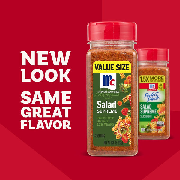 Mccormick Perfect Pinch Salad Supreme Seasoning, 8.25 Oz