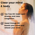 Pure Energizing Sport Shower Steamers - Natural Orange and Tea Tree Essential Oils, Made in USA, FatherÃ¢ÂÂS Day Gifts, Energy Boost for Athletes,