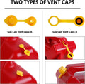 Gas Can Spout Replacement Kit, Gas Can Nozzle Replacement (2 Kit-Yellow) All gaskets are installed and ready to use upon receipt. For 1/2/5/10